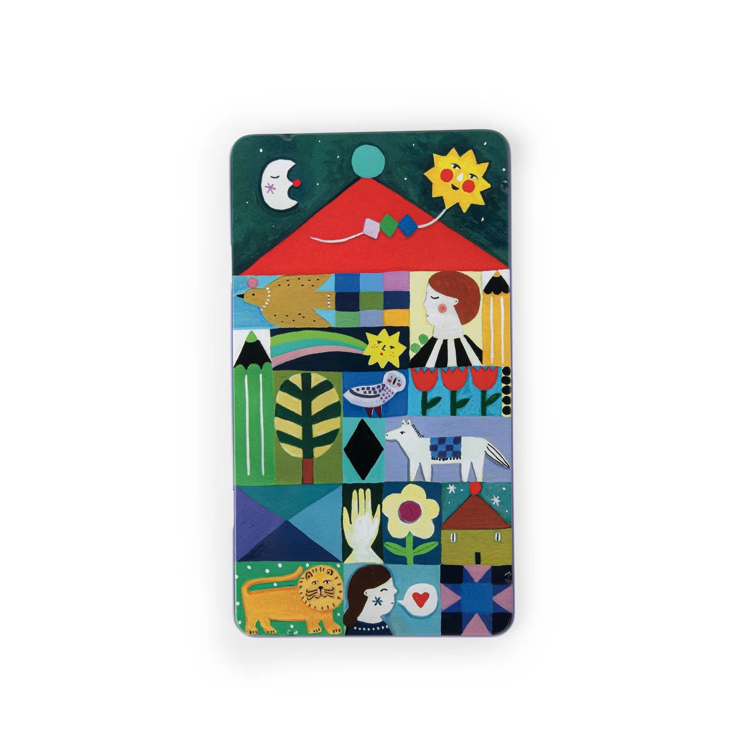 12 crayons de couleur métalliques - Les Comètes Filantes - Mousse Café coop de solidarité