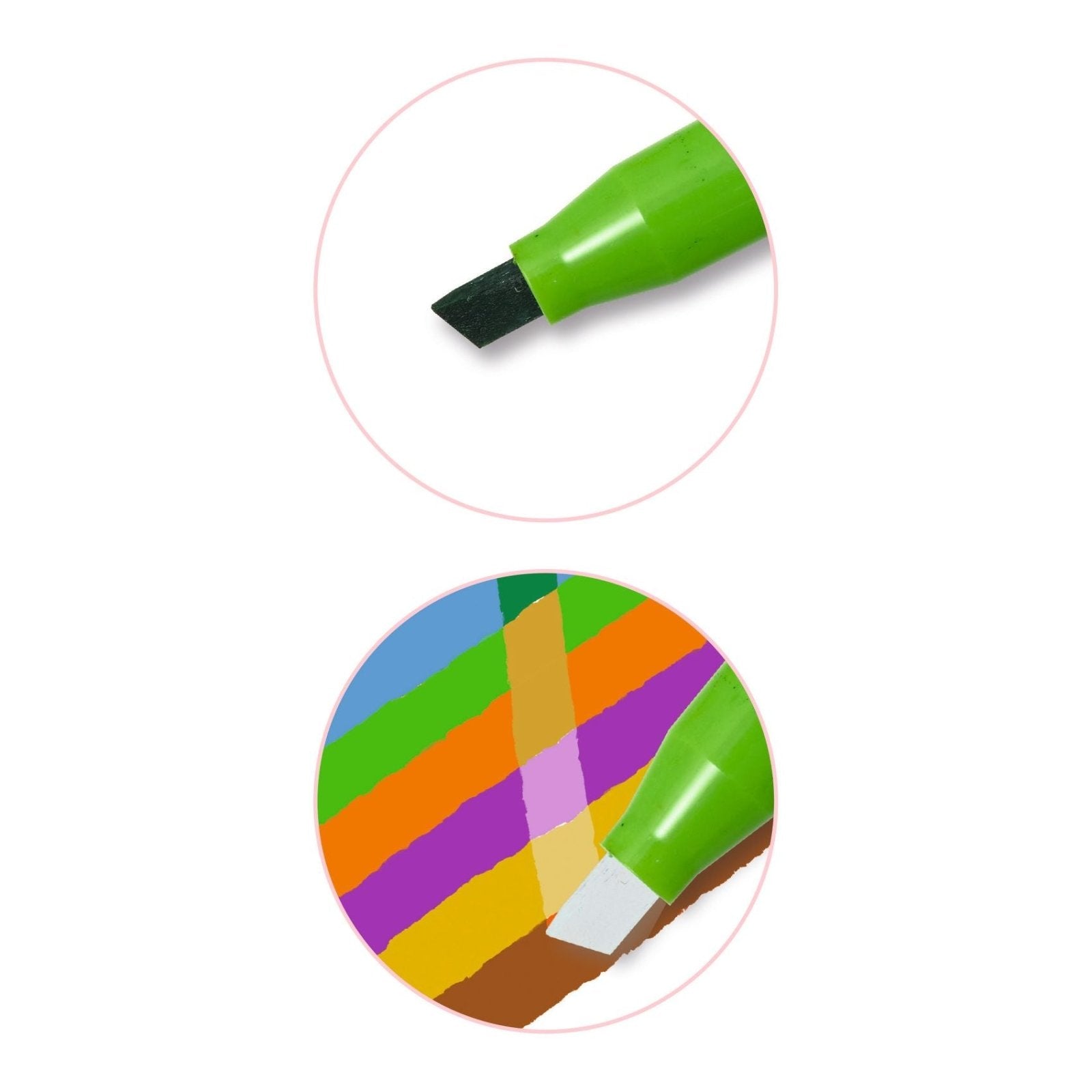 6 Feutres magique multicolore - Mousse Café coop de solidarité