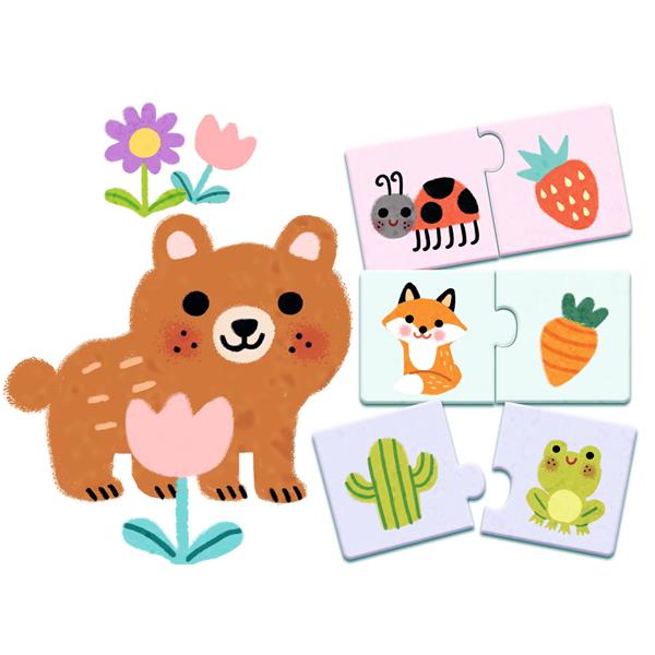 Puzzle duo - Couleurs
