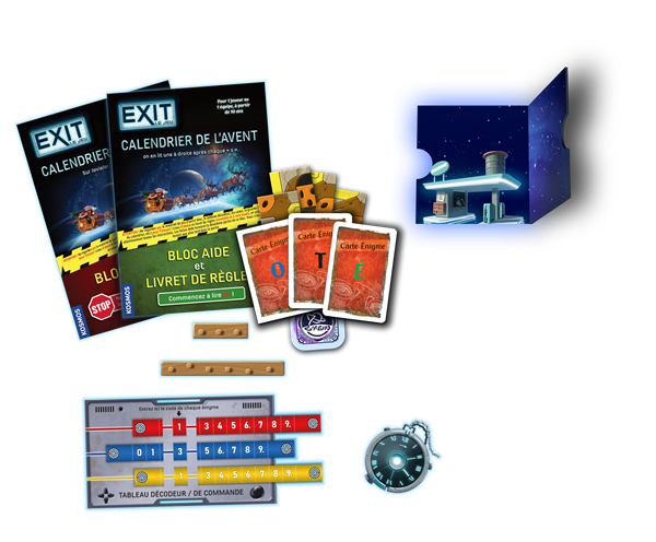EXIT - Calendrier de l'Avent 2026 : Course Intergalactique (fr)