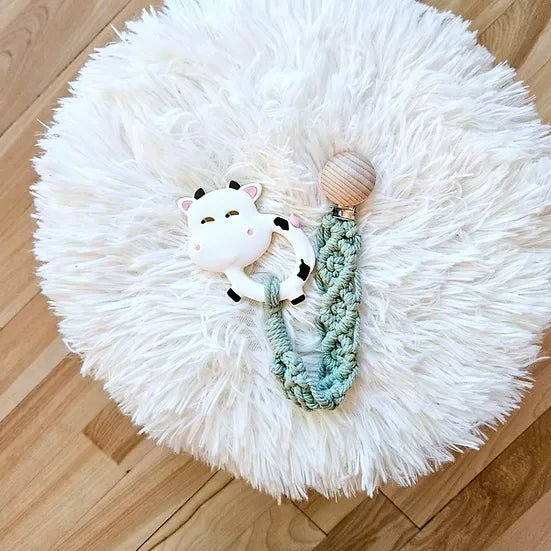 Attache-suce Macramé (sauges) - Mousse Café coop de solidarité