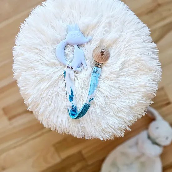 Attache-suce Plume et capteur bleu - Mousse Café coop de solidarité