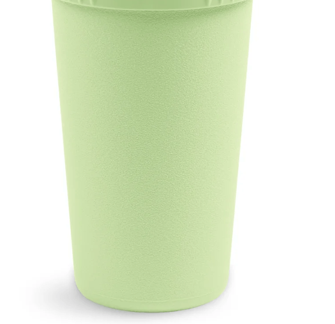 Base de gobelet en plastique recyclé Re - Play - Mousse Café coop de solidarité