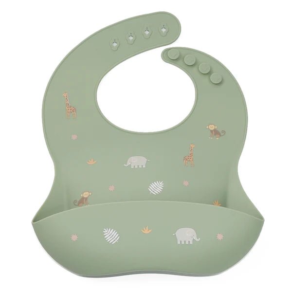 Bavoir silicone Noüka - Mousse Café coop de solidarité