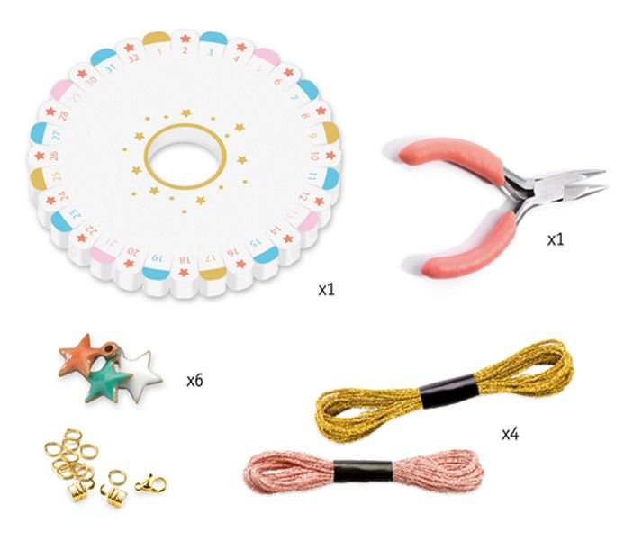 Bijoux à créer - Bracelets Céleste - Mousse Café coop de solidarité