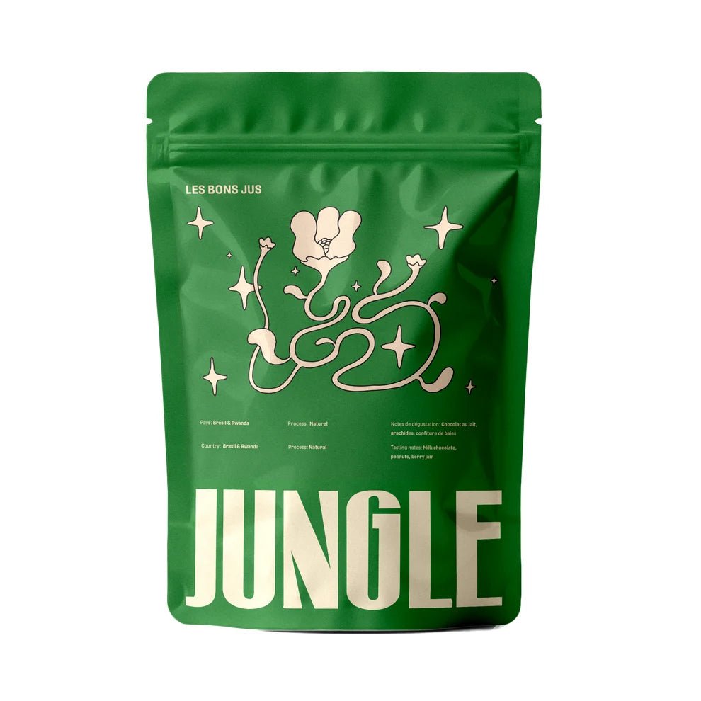 Café - Jungle - Les bons jus - Mousse Café coop de solidarité
