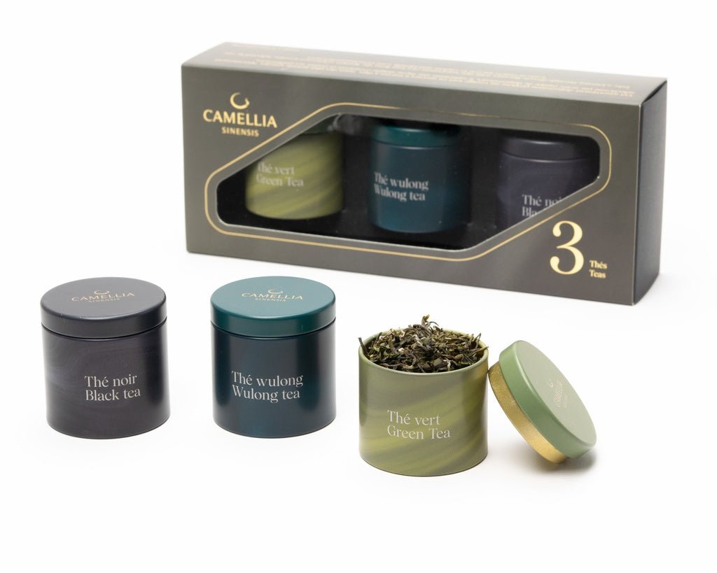 CAMELLIA SINENSIS - Assortiment Découverte 3Thés - Mousse Café coop de solidarité