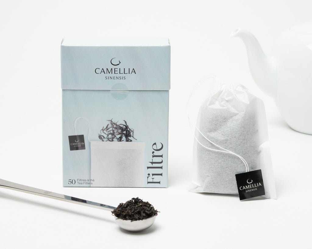 CAMELLIA SINENSIS - Filtres en papier - Boîte de 50 - Mousse Café coop de solidarité