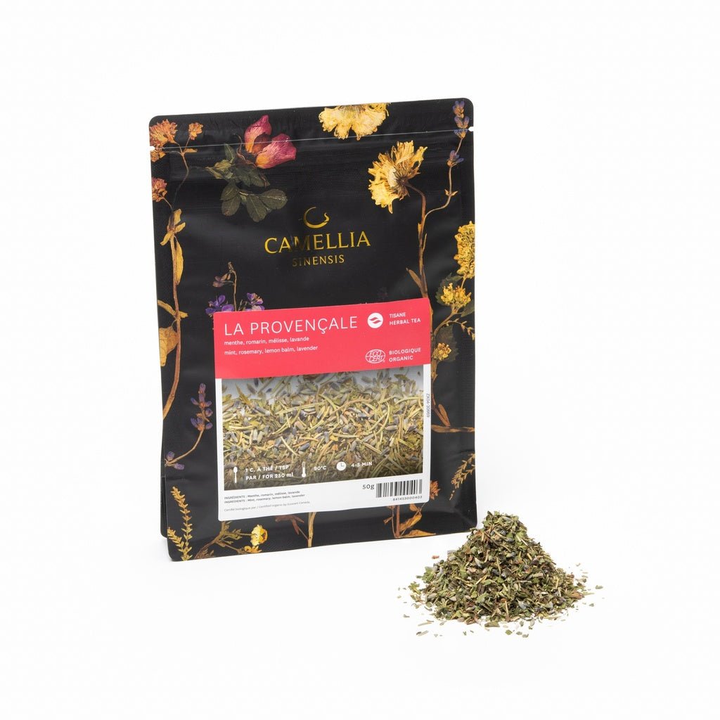 CAMELLIA SINENSIS - La Provençale biologique (sac de 50g) - Mousse Café coop de solidarité