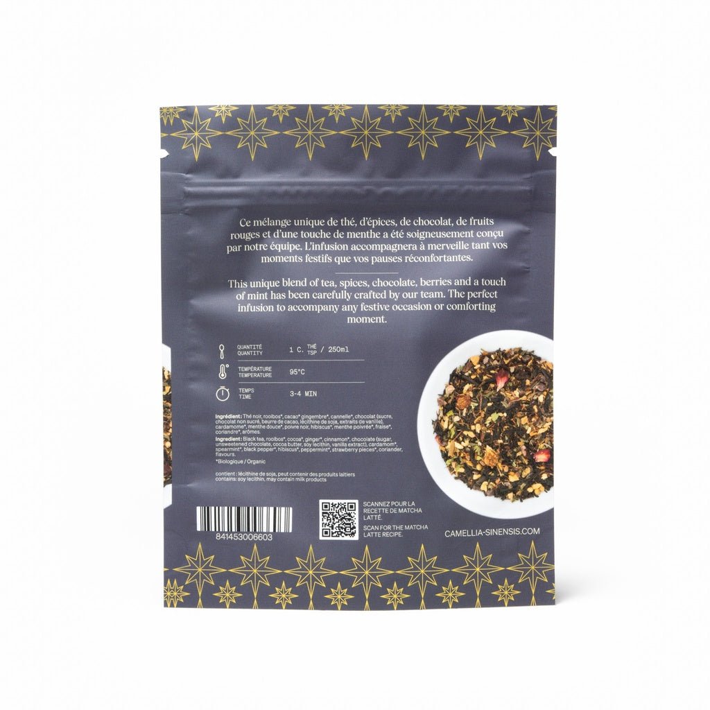 CAMELLIA SINENSIS - Nuit Étoilée (sac de 65g) - Mousse Café coop de solidarité