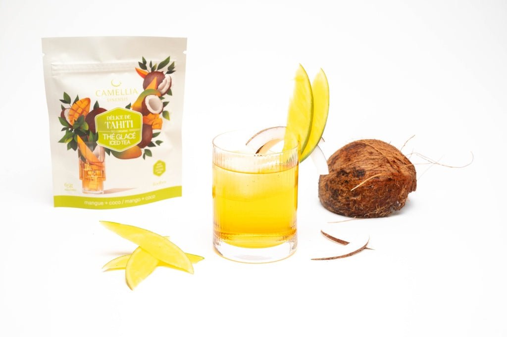 CAMELLIA SINENSIS - Thé glacé Délice de Tahiti biologique (65g) - Mousse Café coop de solidarité
