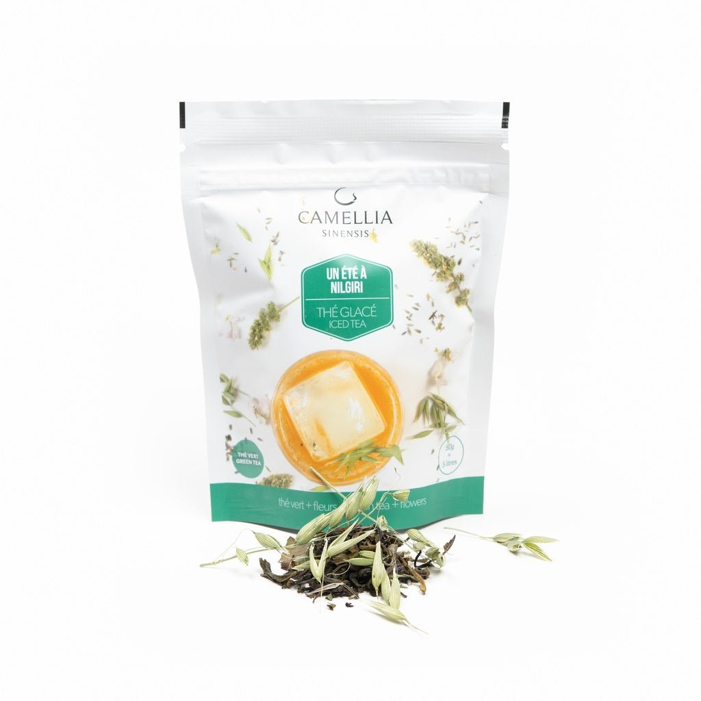 CAMÉLLIA SINENSIS - THÉ GLACÉ UN ÉTÉ À NILGIRI (65g) - Mousse Café coop de solidarité