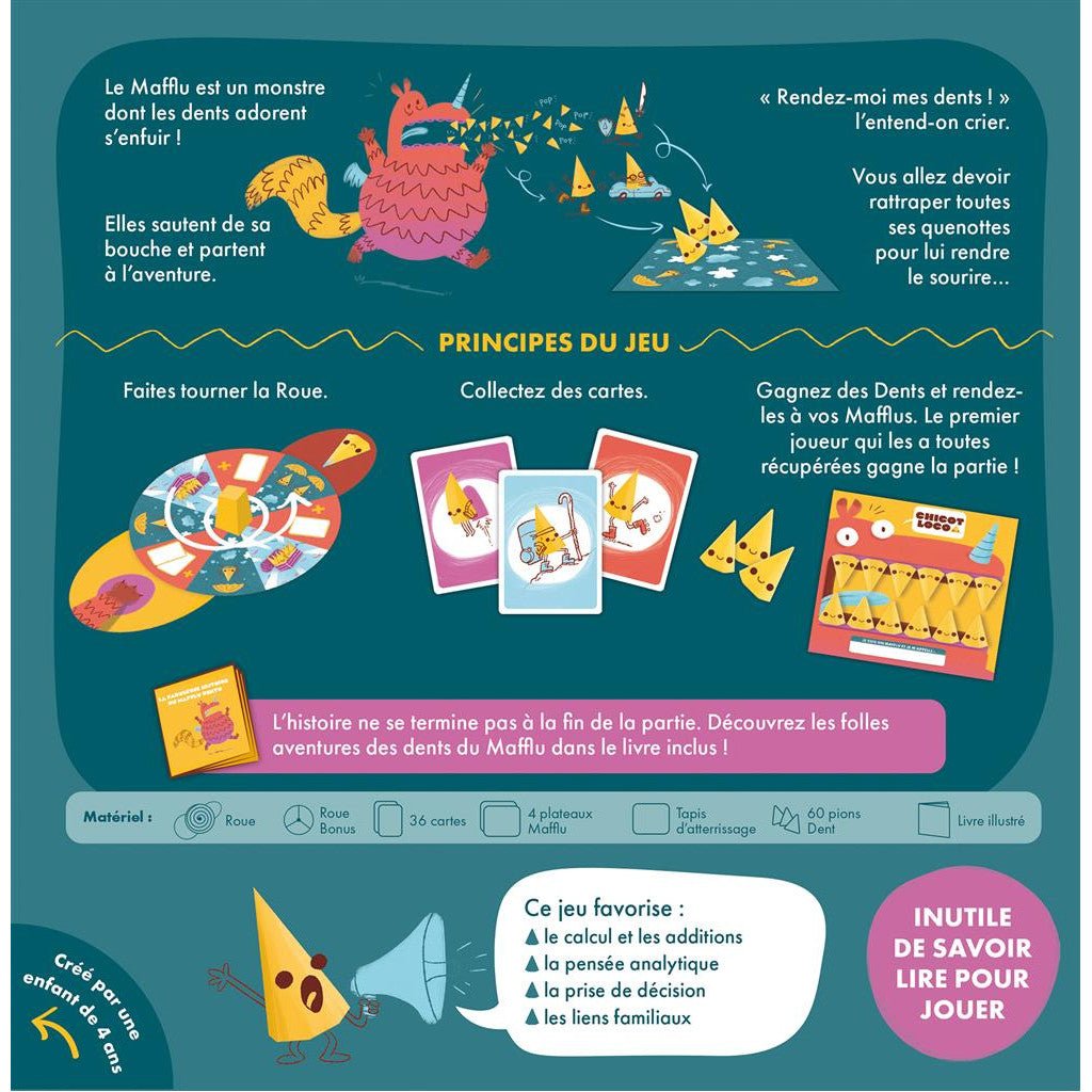 Chico Loco rends - lui ses dents ! - Mousse Café coop de solidarité