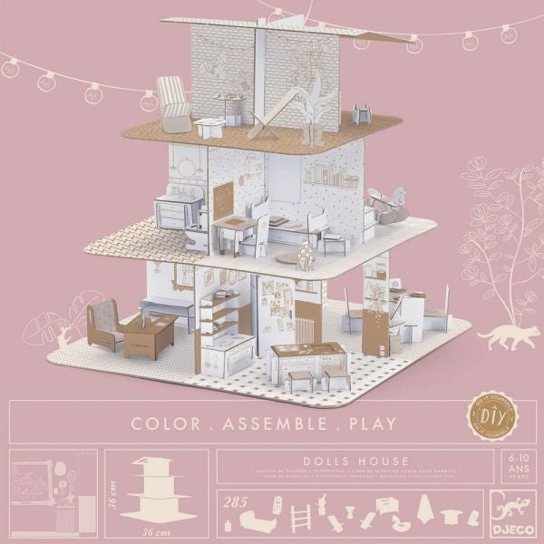 Color Assemble Play / Maison de poupée - Mousse Café coop de solidarité