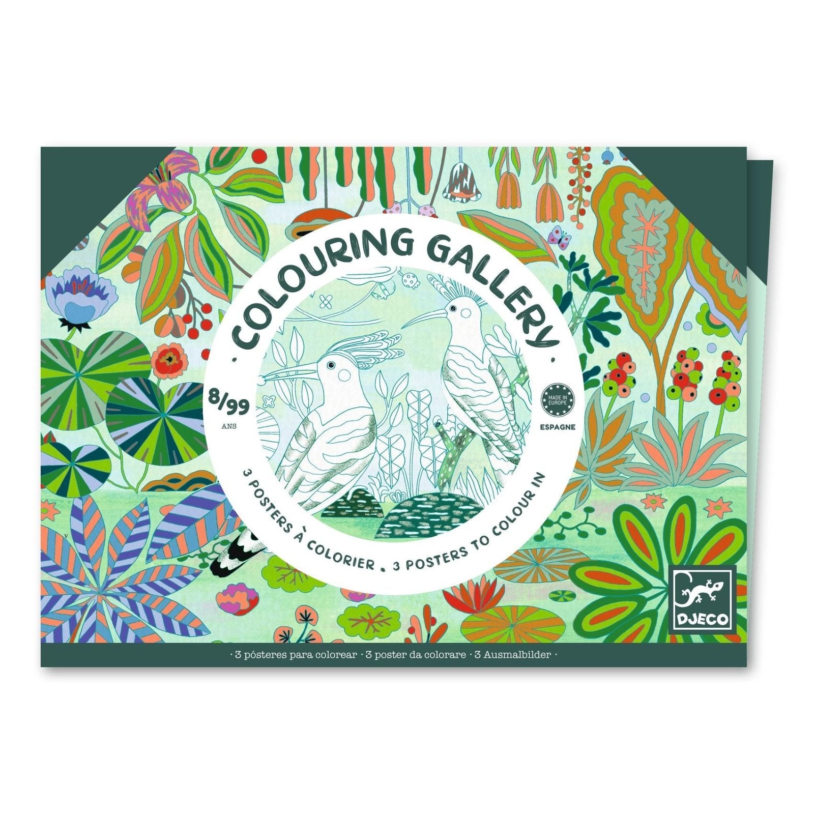 Colouring gallery - Sauvages - Mousse Café coop de solidarité
