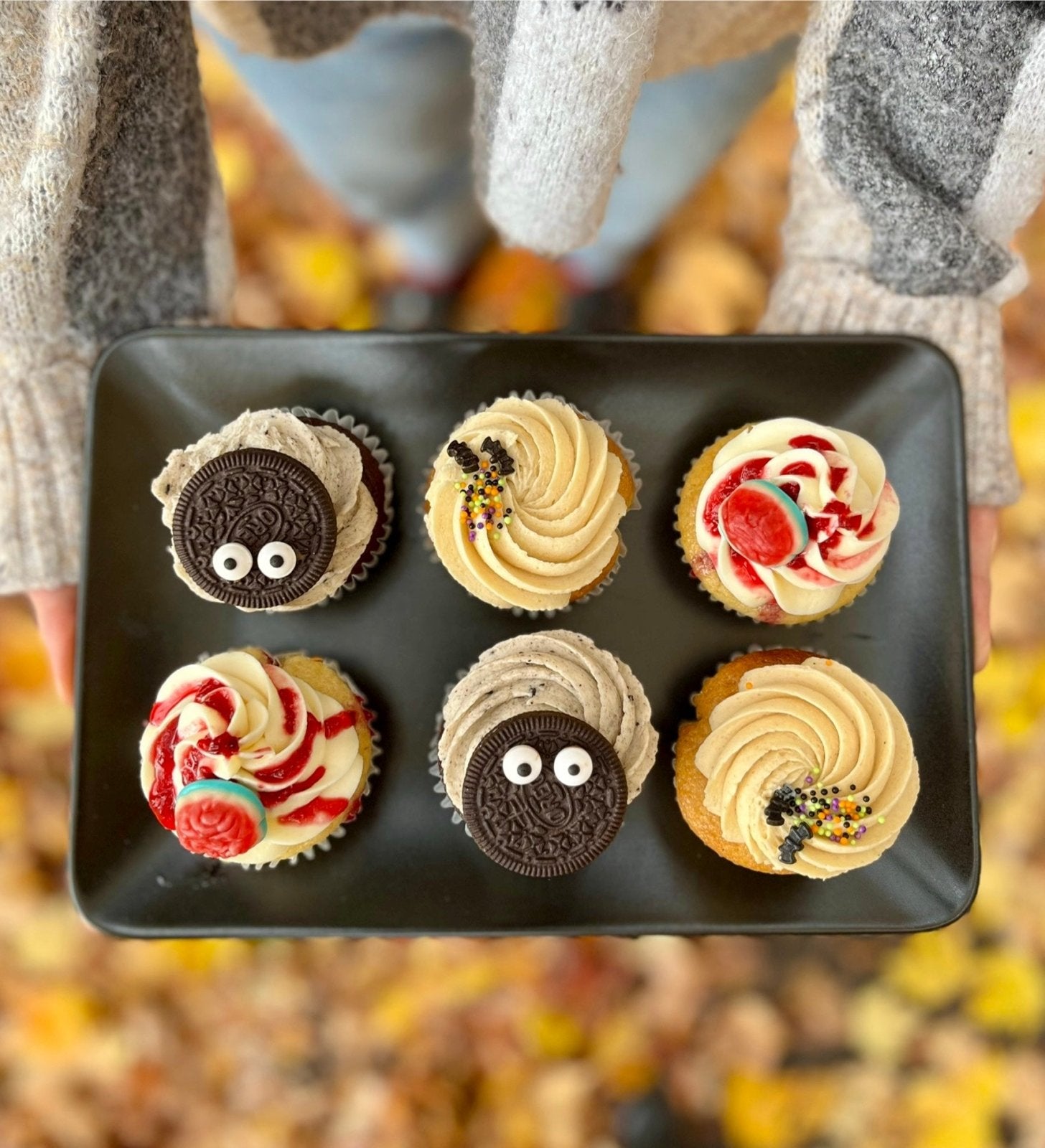 Cupcakes d'Halloween - Mousse Café coop de solidarité