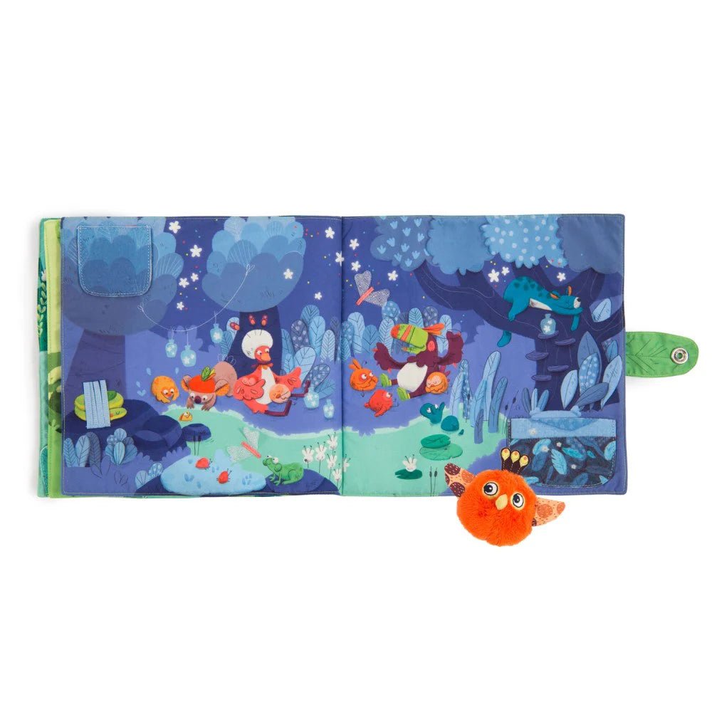 Dans la Jungle – Grand Livre d’Activités en Tissu - Mousse Café coop de solidarité