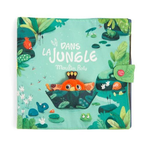 Dans la Jungle – Grand Livre d’Activités en Tissu - Mousse Café coop de solidarité