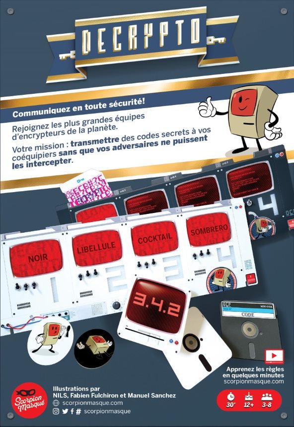 Decrypto – 5e Anniversaire (français) - Mousse Café coop de solidarité