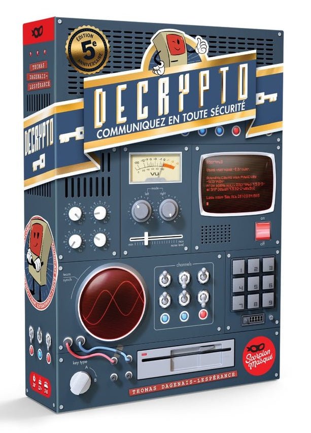 Decrypto – 5e Anniversaire (français) - Mousse Café coop de solidarité