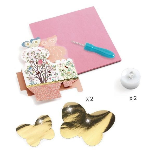 DIY - Clair obscur 2 lanternes - Mousse Café coop de solidarité