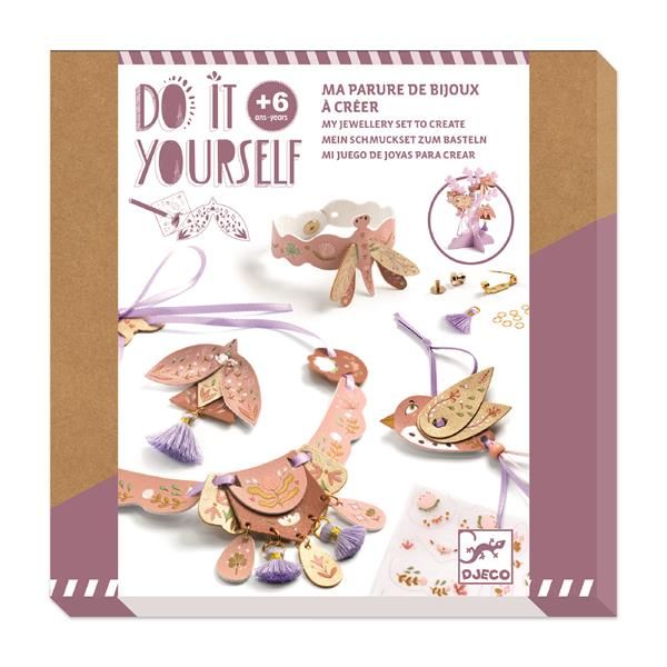 DIY Miss Rosefinch - parures de bijoux à créer - Mousse Café coop de solidarité