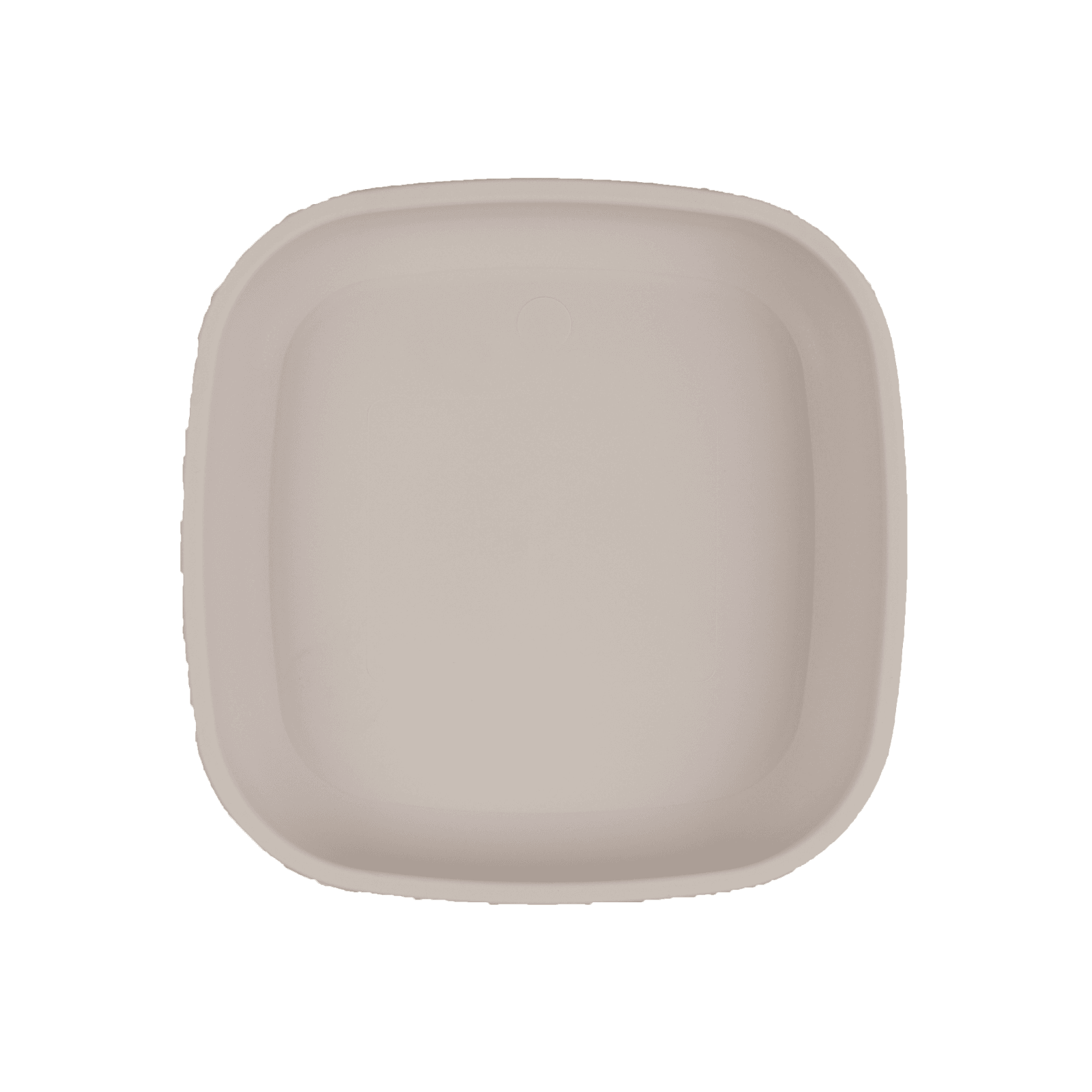 Grande assiette en plastique recyclé Re - Play - Mousse Café coop de solidarité