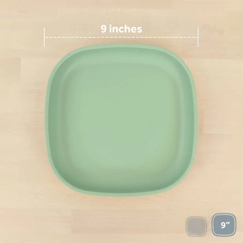 Grande assiette en plastique recyclé Re - Play - Mousse Café coop de solidarité