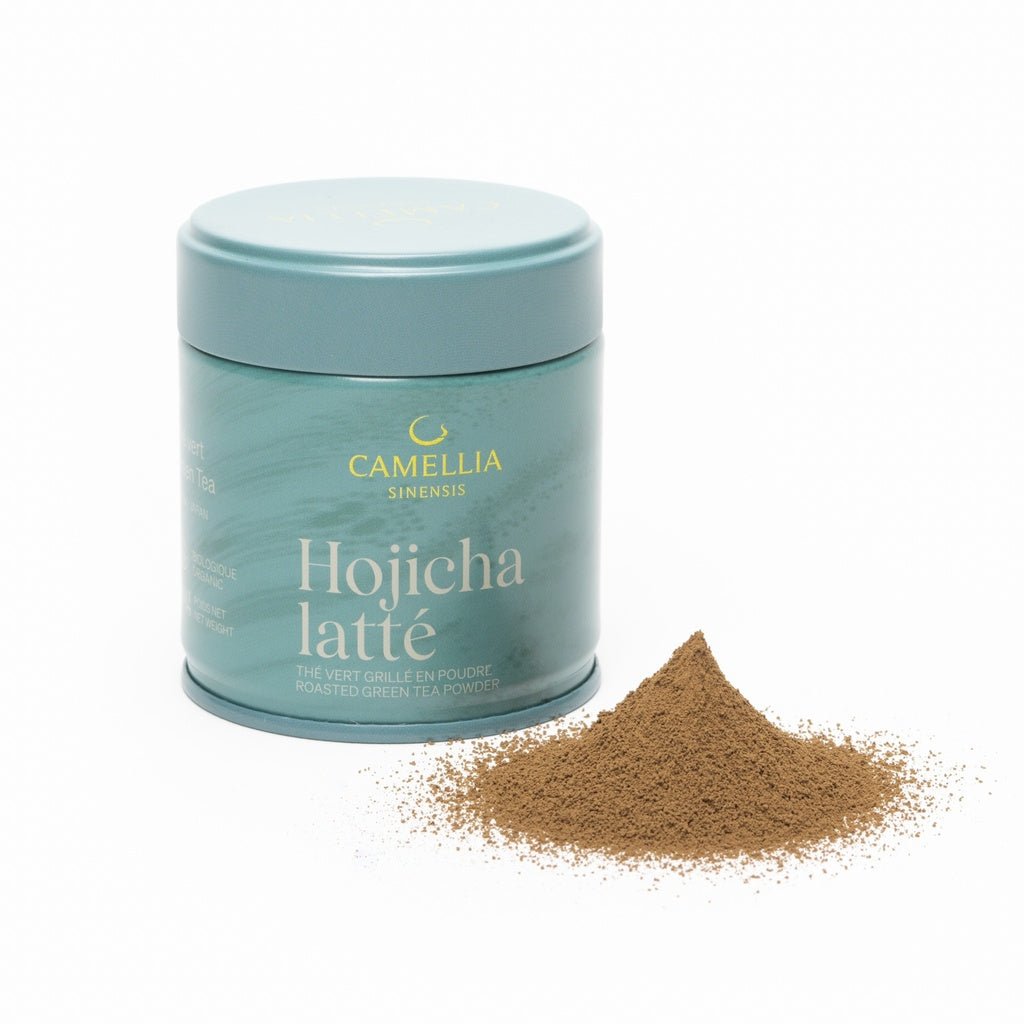 HOJICHA LATTÉ BIOLOGIQUE (BOÎTE DE 40G) - Mousse Café coop de solidarité