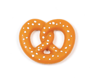 Jouet de dentition – Bretzel - Mousse Café coop de solidarité