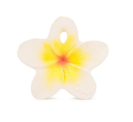 Jouet de dentition - La fleur Hawaii - Mousse Café coop de solidarité