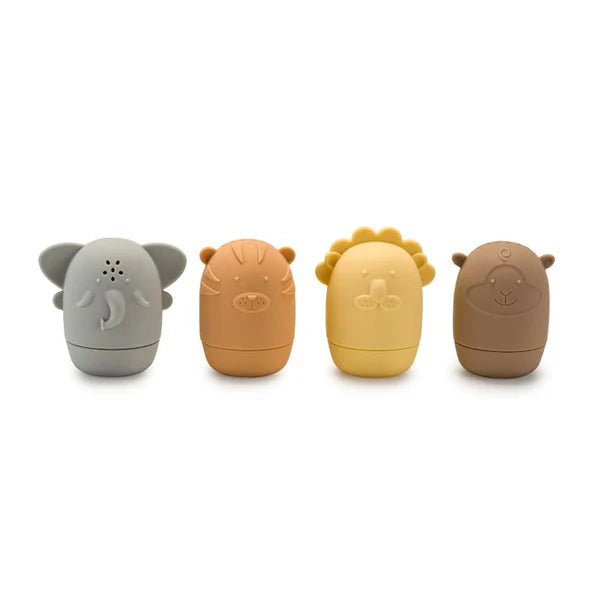 Jouets de bain - collection Safari - Mousse Café coop de solidarité