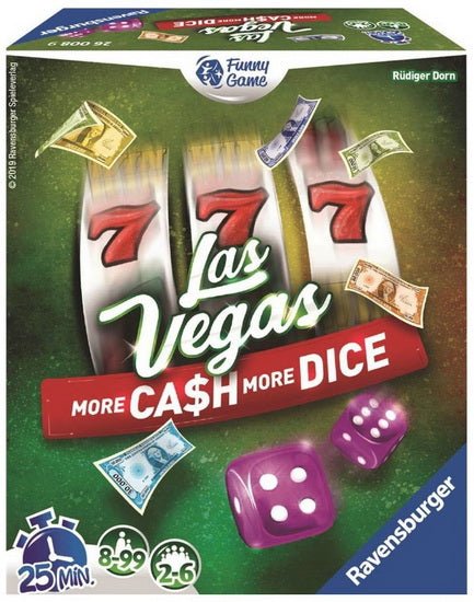 Las Vegas - More cash more dice (Extension) - Mousse Café coop de solidarité