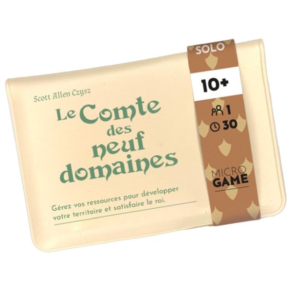 Le comte des neuf domaines / microgame (français) - Mousse Café coop de solidarité