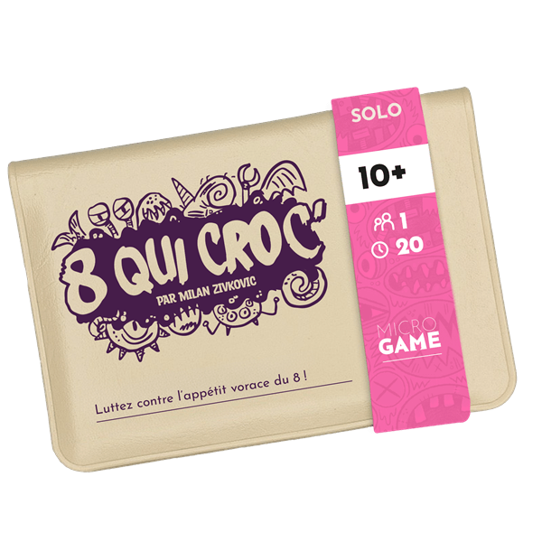 Le Huit qui croc' / microgame (Français) - Mousse Café coop de solidarité