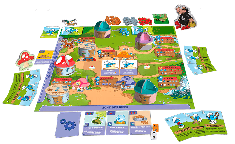 Les Schtroumpfs : Le Village Secret (fr) - Mousse Café coop de solidarité