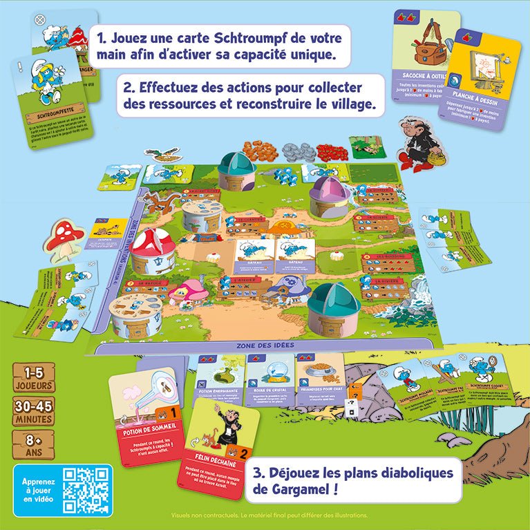 Les Schtroumpfs : Le Village Secret (fr) - Mousse Café coop de solidarité