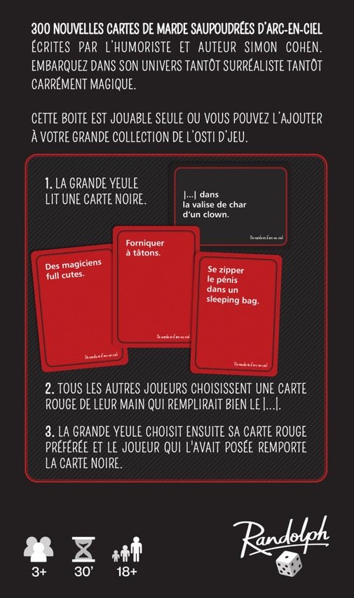 L'Osti d'jeu - DE MARDE ET D'ARC-EN-CIEL - Mousse Café coop de solidarité