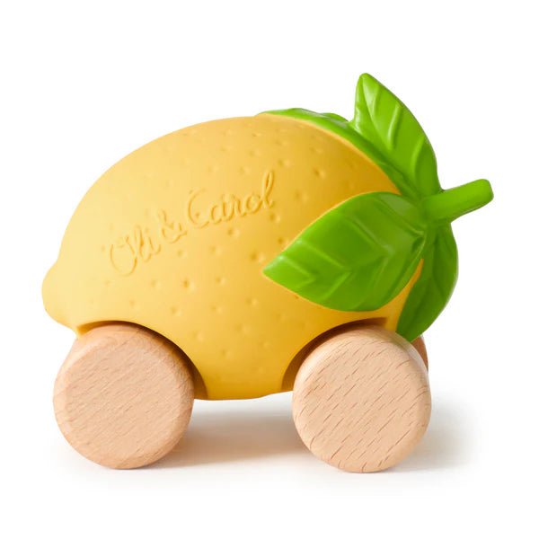 Lou le citron, la voiture pour bébé - Mousse Café coop de solidarité