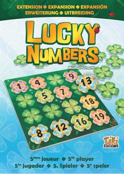 Lucky Numbers – Extension 5ième Joueur (ML) - Mousse Café coop de solidarité