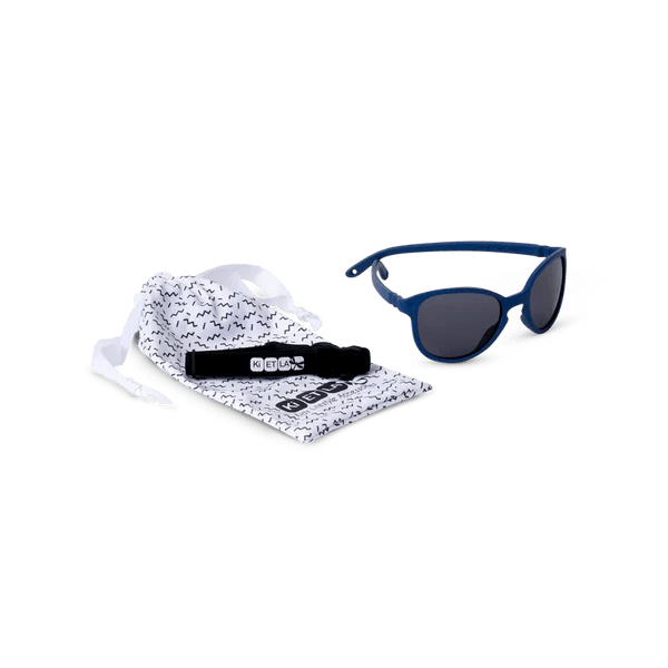 Lunettes de soleil - Bleu - Mousse Café coop de solidarité