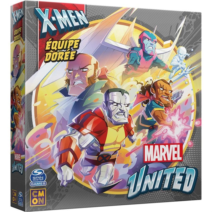 Marvel United – X - Men: Équipe Dorée (ext) - Mousse Café coop de solidarité