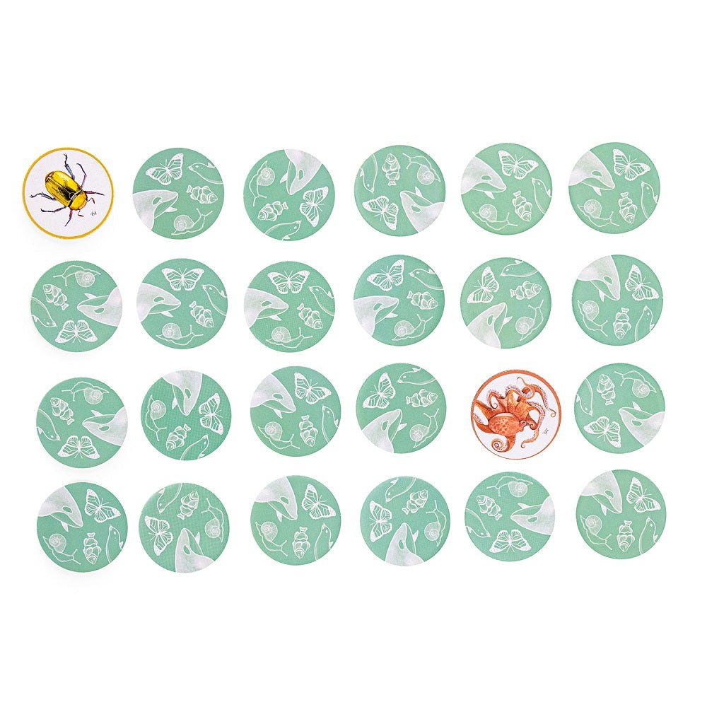 Memory des animaux - Tout Autour Du Monde - Mousse Café coop de solidarité