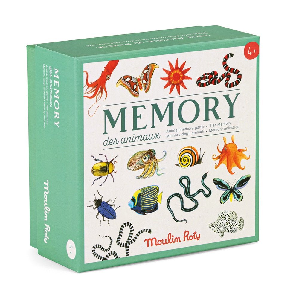 Memory des animaux - Tout Autour Du Monde - Mousse Café coop de solidarité