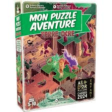 Mon puzzle aventure - Terre ocre (Français) - Mousse Café coop de solidarité