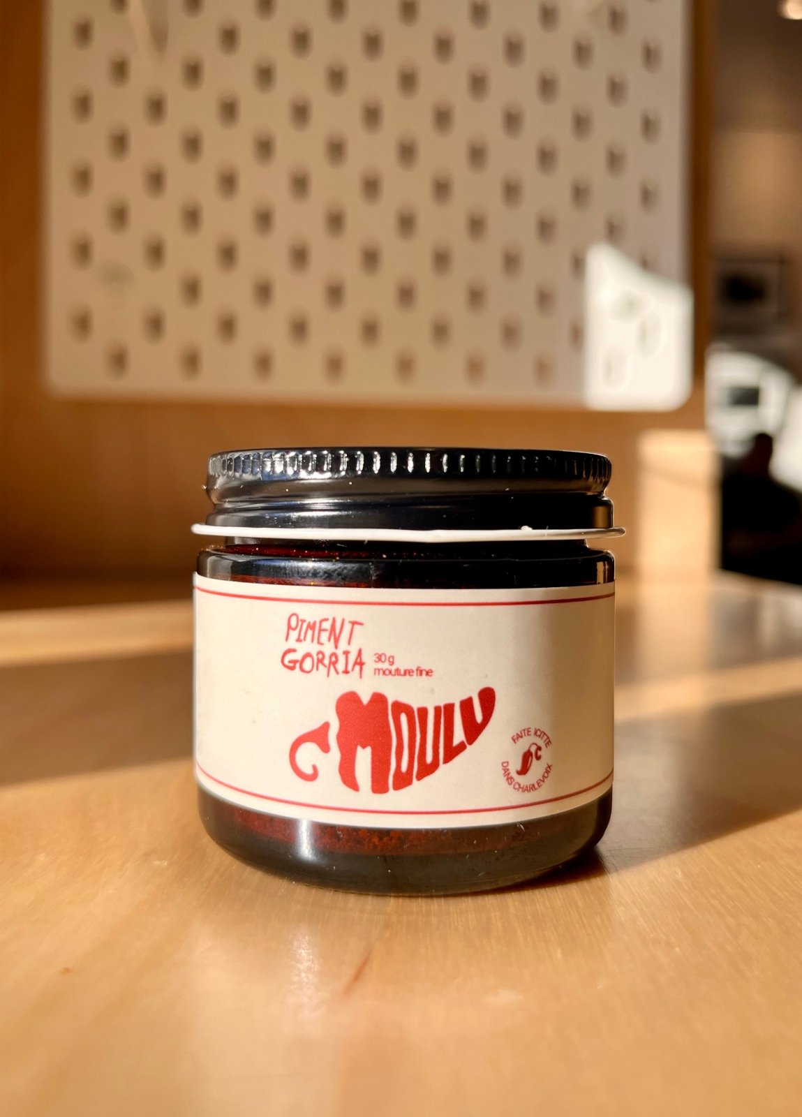 Piment gorria mouture fine 30g - Mousse Café coop de solidarité