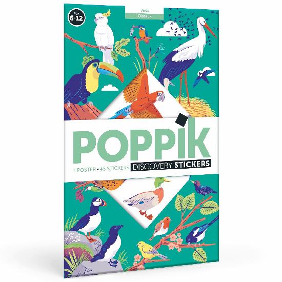 POPPIK - Oiseaux - Mousse Café coop de solidarité