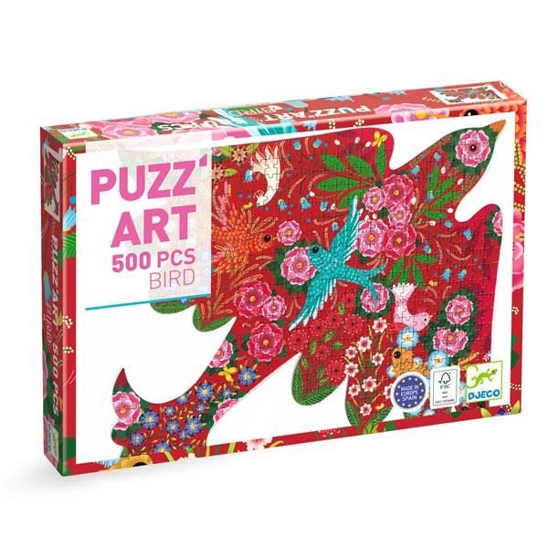 Puzz'art Bird - 500 pcs - Mousse Café coop de solidarité