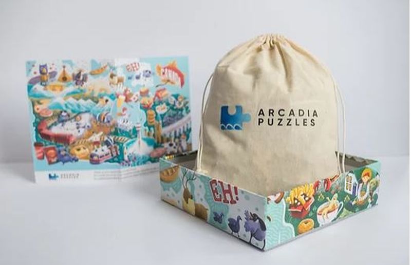 Puzzle Canada Eh! - 1000 pièces - Mousse Café coop de solidarité