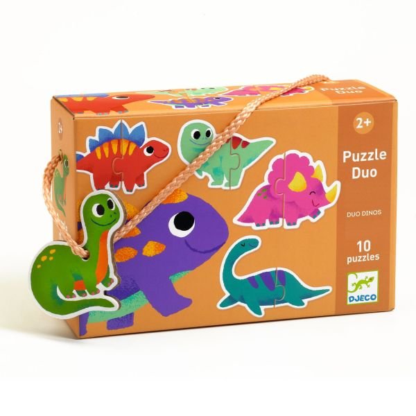 Puzzle duo - Dinos - Mousse Café coop de solidarité